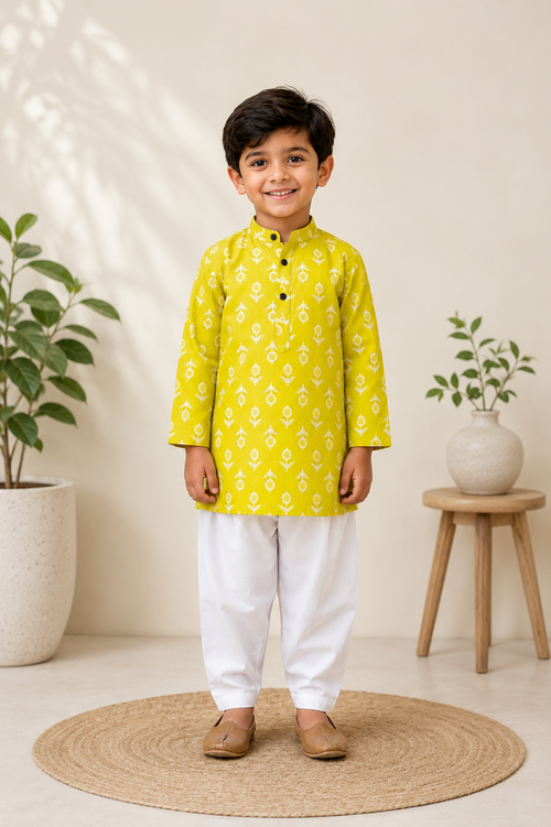 Classic Ethnic Kurta Set
