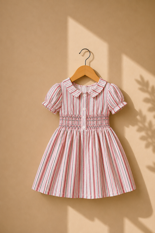 Classic Stripe Smock Frock