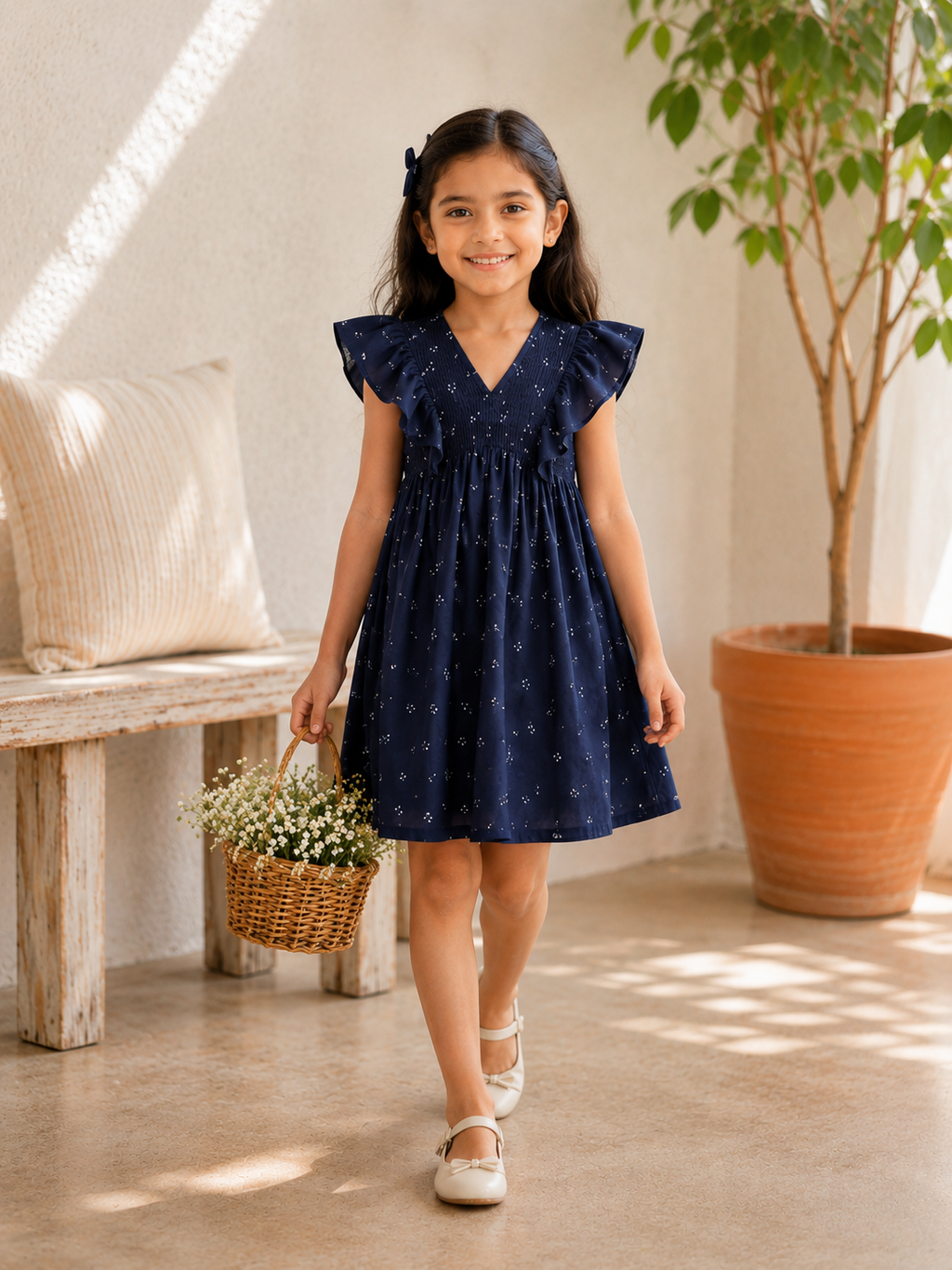 Elegant Ruffle Frock