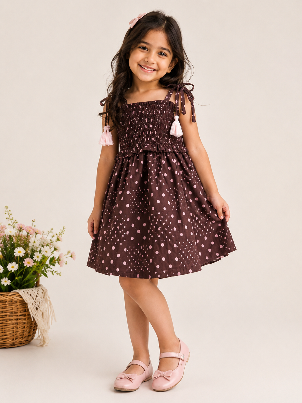 Twilight Checkered Summer Frock