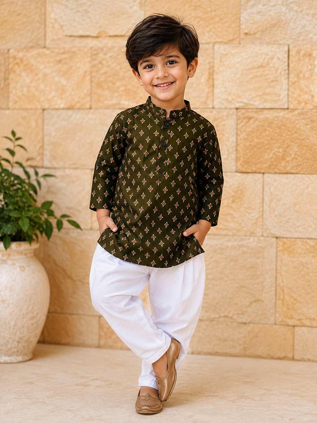 Classic Ethnic Kurta Set