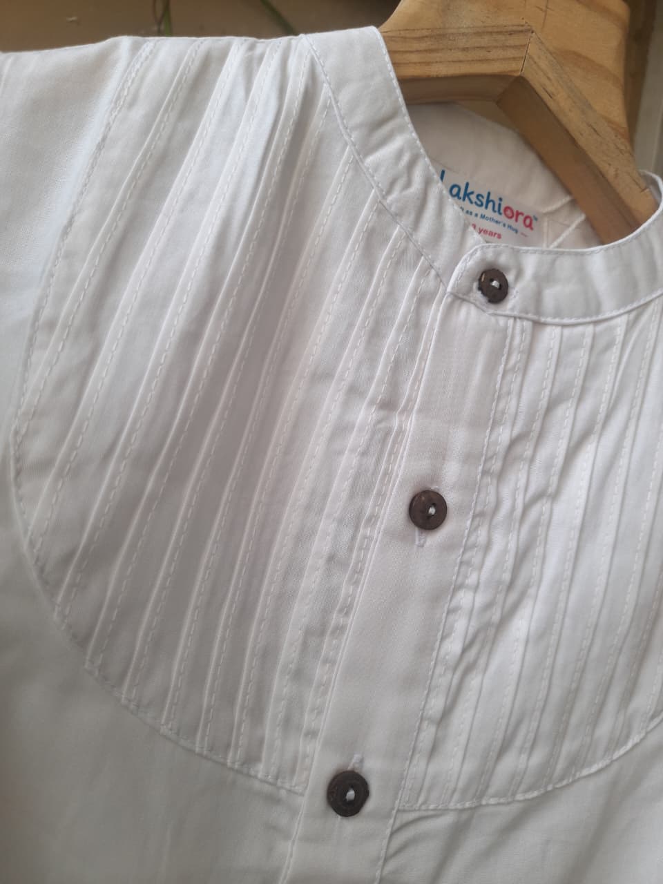 Crisp White & Blue Pant